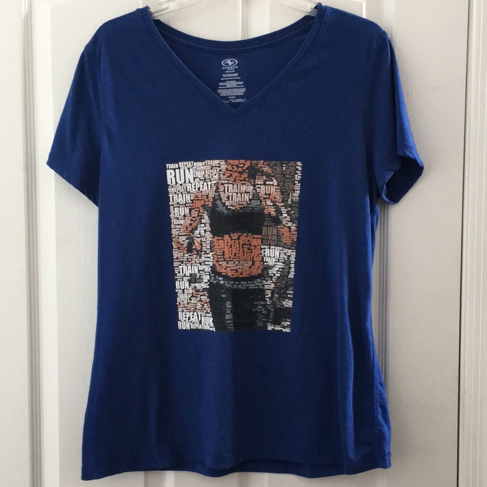 FINAL MARKDOWN Ladies’ Athletic Works Train-Run-Repeat Tee large